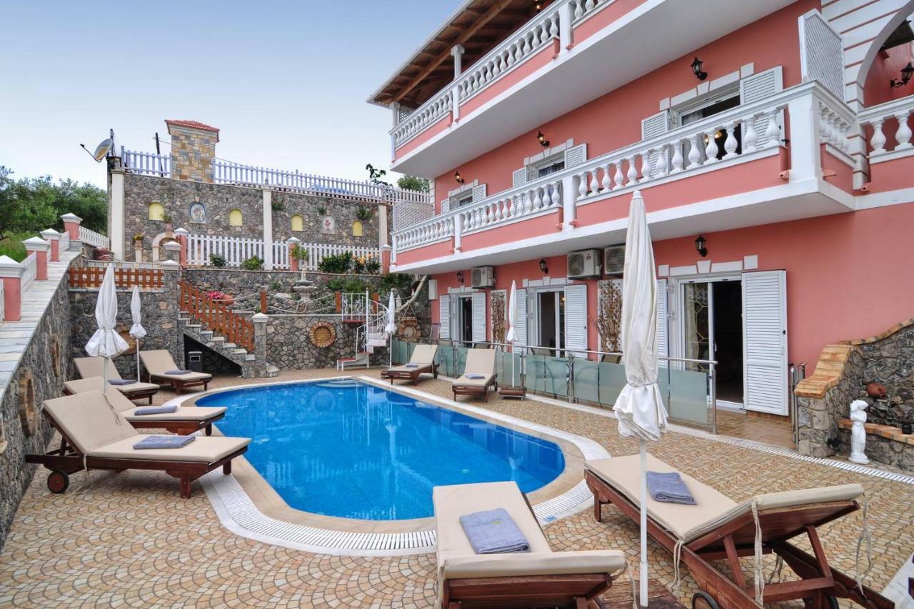 אגיוס גיורגיוס פגון Angela Pool Apartments מראה חיצוני תמונה